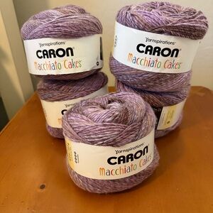 Caron Macchiato Cakes Yarn - Purple
